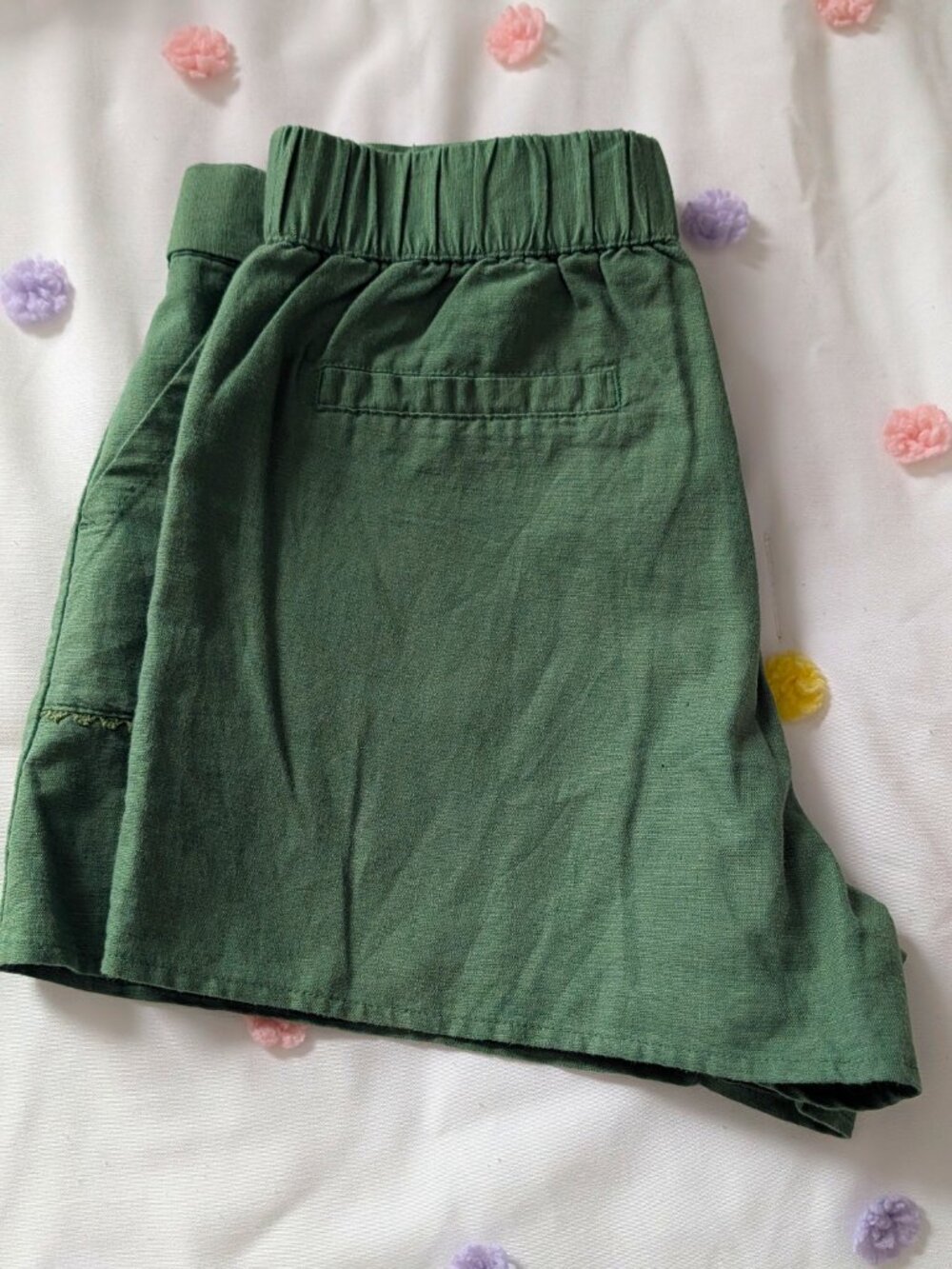 Janie and Jack The Bow Lace Trim Girl's Shorts